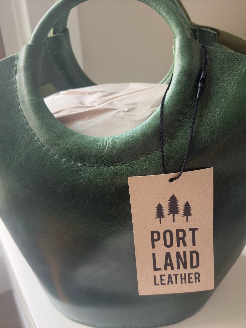 Gorgeous Portland Leather Small Tote Bag